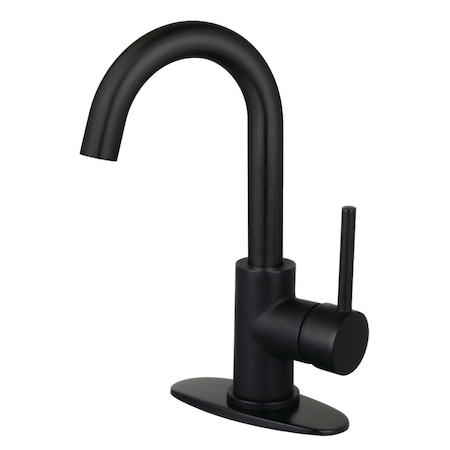 Fauceture LS8530DL Concord Single-Handle Bar Faucet, Matte Black LS8530DL
